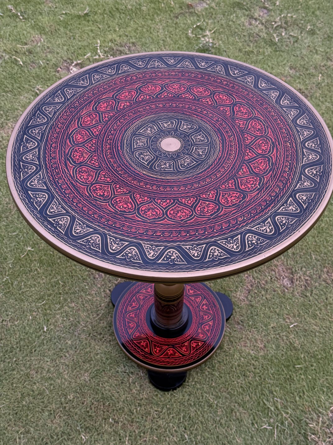 Jindari/ Royal Mandala Wooden Table