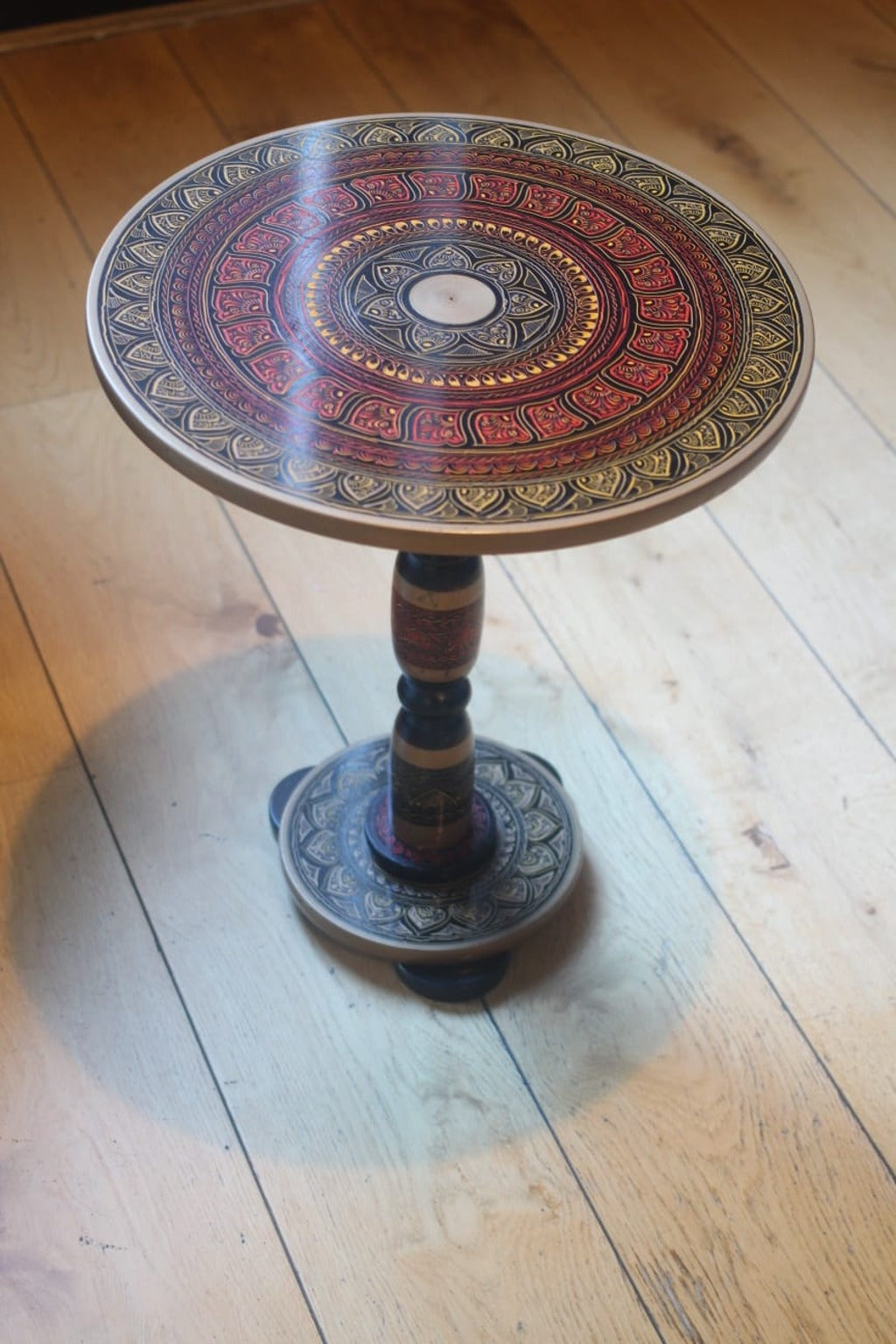 Jindari/ Royal Mandala Wooden Table