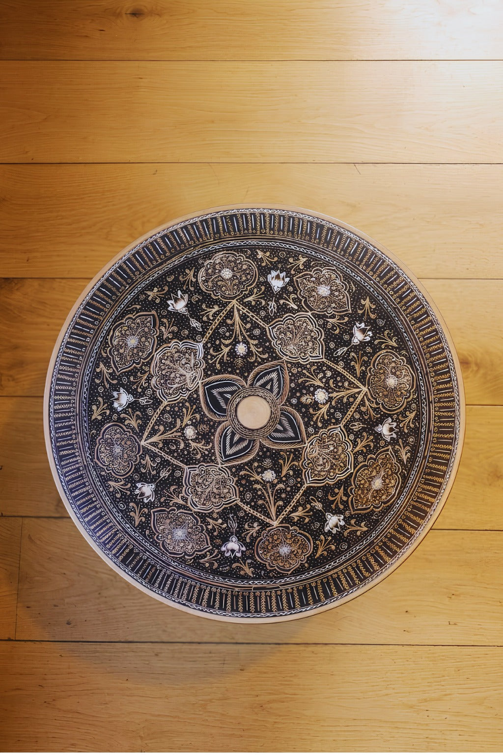 Naqshi Art Wooden Coffee Table