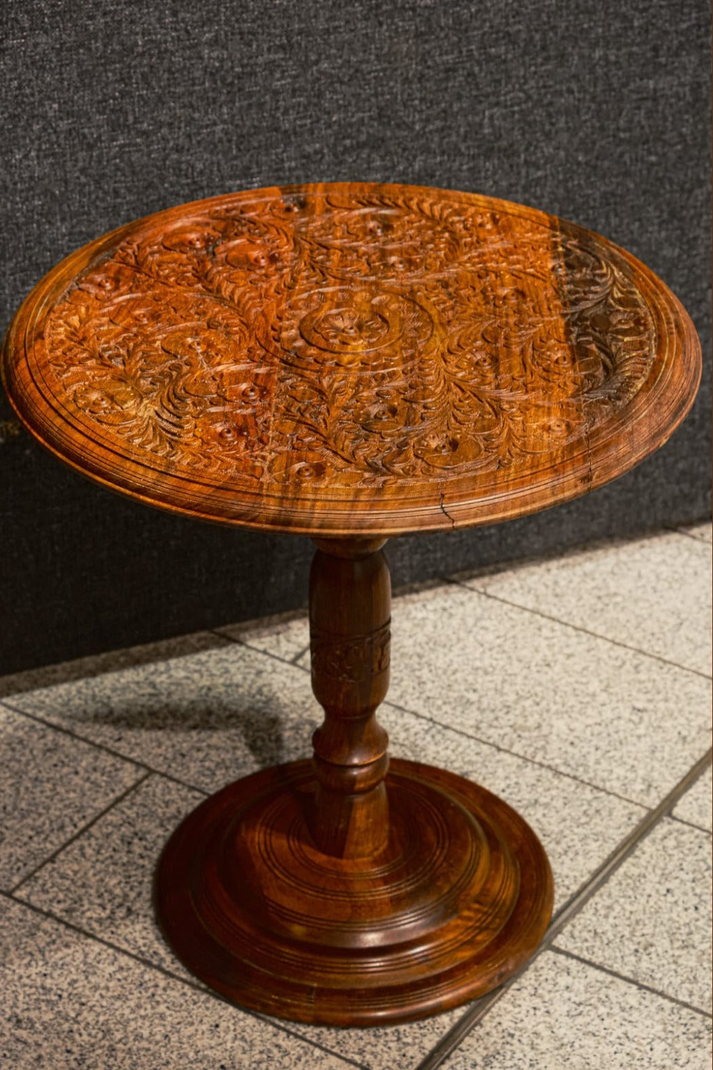 Heritage Carved Wooden Coffee Table